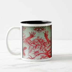 yaei ein Auge, dem du glaubst Zweifarbige Tasse