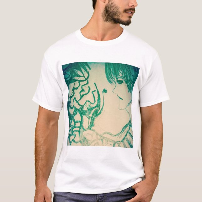 Yaei Manga Anima Cartoon T-Shirt (Vorderseite)