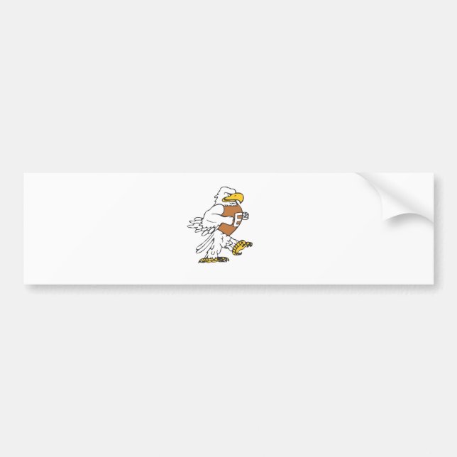 YAFL Eagles unter 8 Autoaufkleber (Vorne)