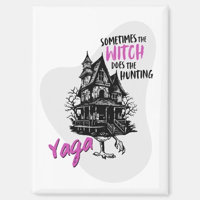 Yaga Haus Magnet (Vorderseite)