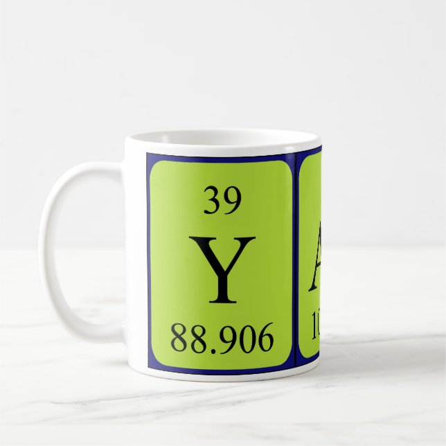 Yago Periodenname Tasse (Links)