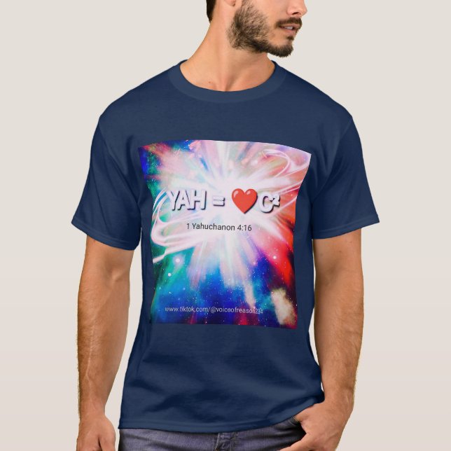 YAH = Herz x C² T - Shirt (Vorderseite)