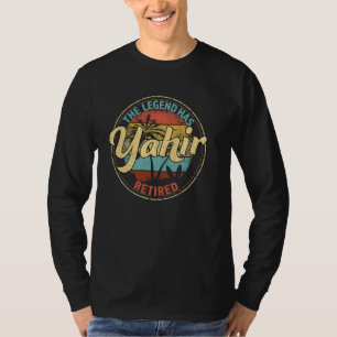 Yahir Legend hat die Personalisierte Pensionierung T-Shirt
