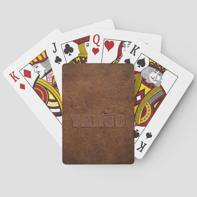 YAHOO-Western Spielkarten (Rückseite)