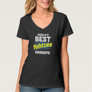 Yahtzee Großeltern Tag Welten Beste Großmutter T-Shirt