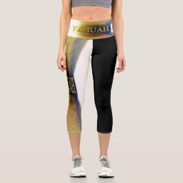 Yahuah-Master of Hosts 02-02 Capri Leggings