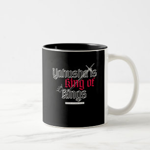 Yahusha ist König der Könige Zweifarbige Tasse