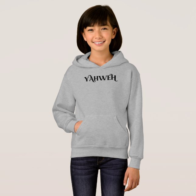Yahweh | Gottnamen Christlich  Hoodie (Vorne ganz)