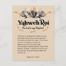 Yahweh Roi | Namen Gottes Gottesfürchtige Schrift