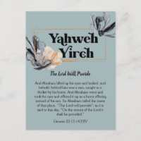 Yahweh Yireh | Namen Gottes Gottesfürchtige Schrif