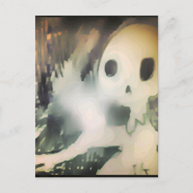 yaie Alien kommt friedlich und gemein nicht schade Postkarte (Vorderseite)