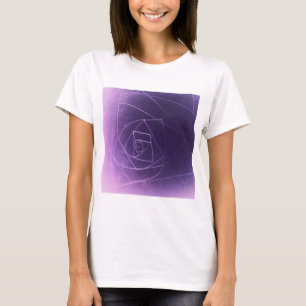 Yaie lila spirituelle Farbe T-Shirt