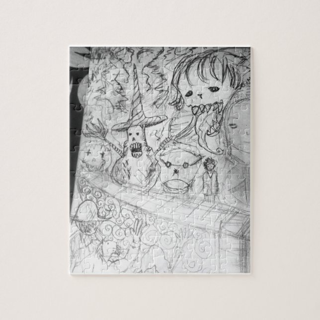 Yaie Monster Manga Animes Puzzle (Vertikal)