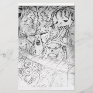 Yaie-Monster-Manga-Tier Briefpapier