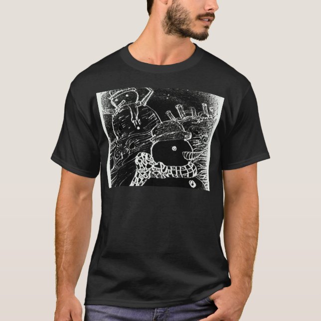 Yaie-Schneewächter T-Shirt (Vorderseite)