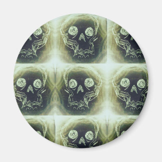 yaie Skull 666 Schlüsselanhänger Magnet