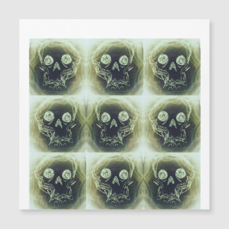 yaie Skull 666 Schlüsselanhänger Magnetkarte