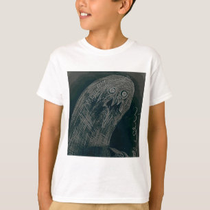 Yaie-Wurm zeichnend und Ihr Soul wird dunkel T-Shirt