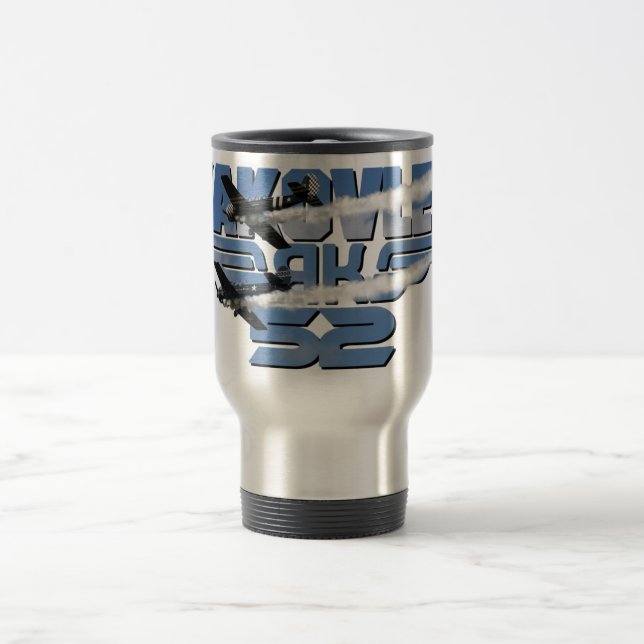 YAK-52 Bierkrug Reisebecher (Mittel)