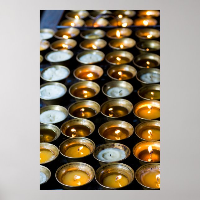 Yak Butter Candles Poster (Vorne)