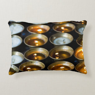 Yak-Butterkerzen Dekokissen