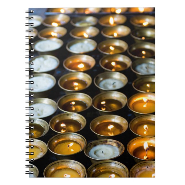 Yak-Butterkerzen Notizblock (Vorderseite)