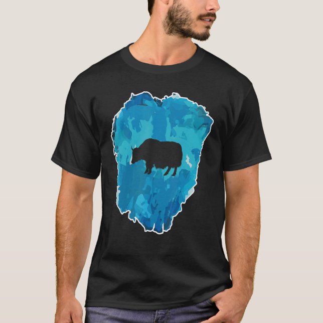 Yak In An Ice Block For Eternity T-Shirt (Vorderseite)