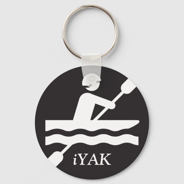 YAK, Kayaking Schlüsselanhänger (Vorderseite)