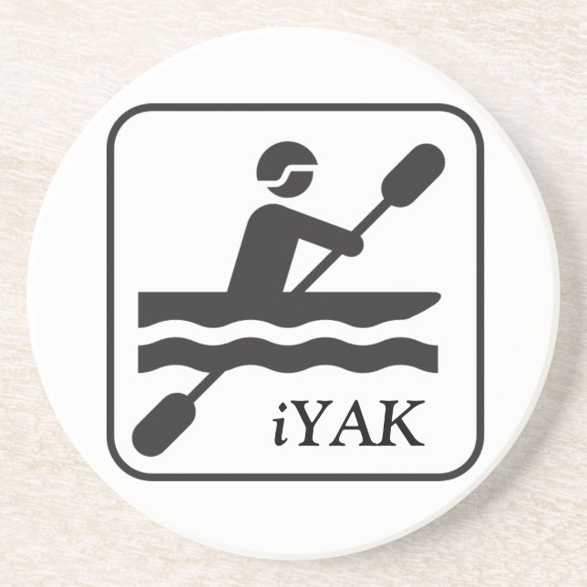 YAK, Kayaking Untersetzer (Vorne)