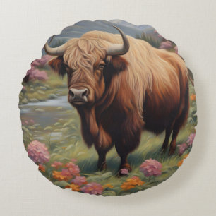 Yak Rundes Kissen