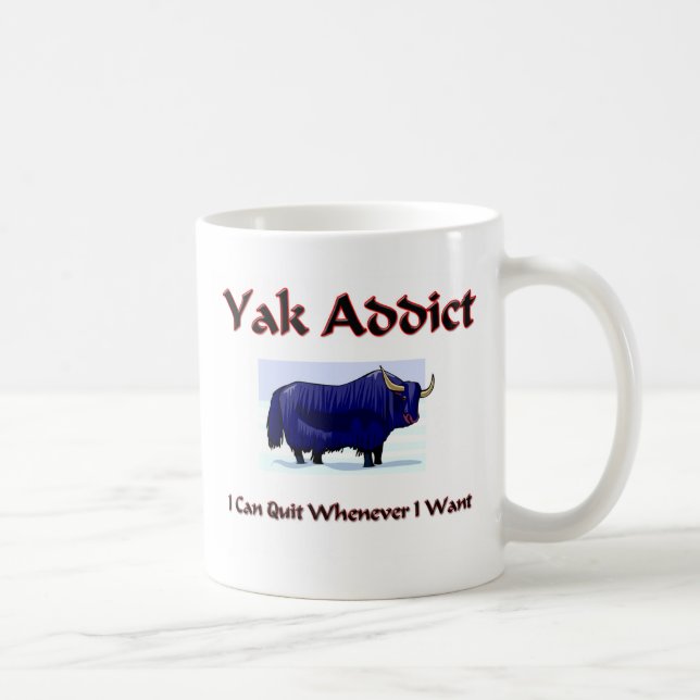 Yak-Süchtiger Kaffeetasse (Rechts)