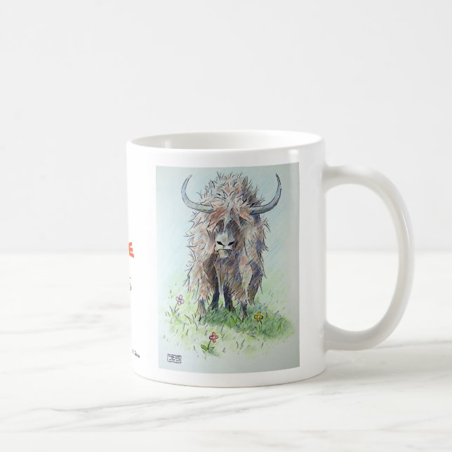 Yak-Tasse Kaffeetasse (Rechts)