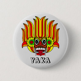 Yaka (Sri Lanka-Teufel) Design Button