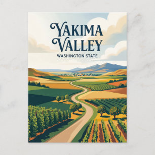 Yakima-Tal USA Postkarte