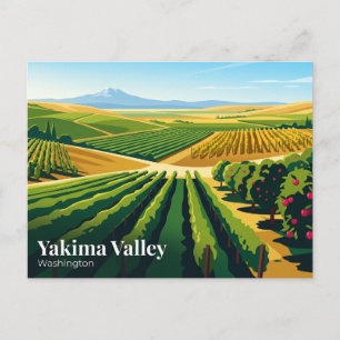 Yakima Valley USA Postkarte