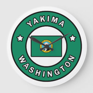 Yakima Washington Große Wanduhr