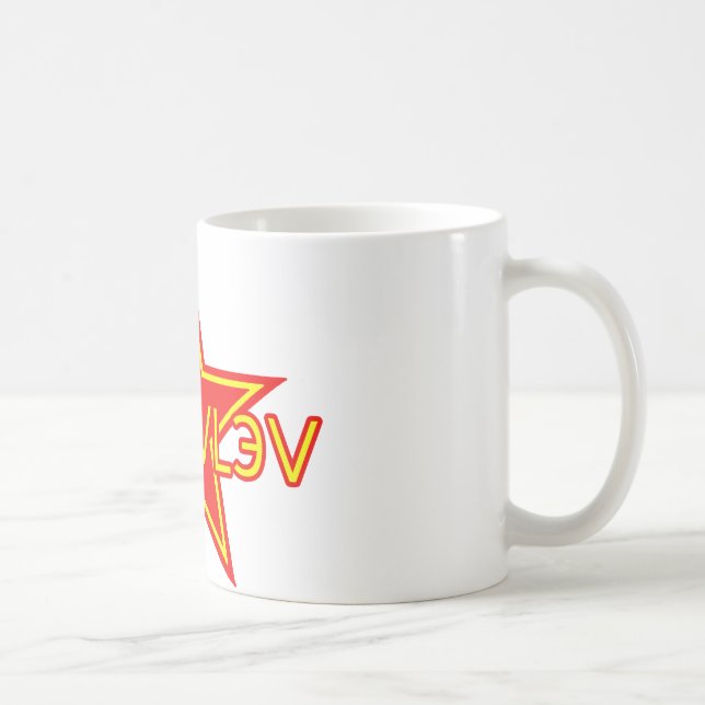 Yakovlev roter Stern Tasse (Rechts)