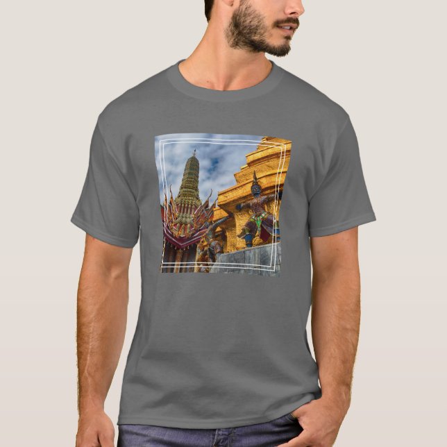 Yaksha im Wat Phra Kaeo T-Shirt (Vorderseite)
