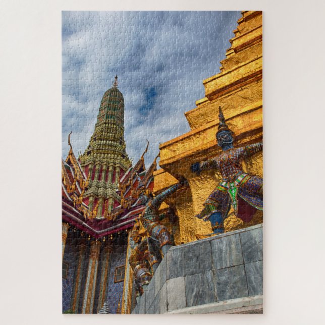 Yaksha in Wat Phra Kaeo Puzzle (Vertikal)