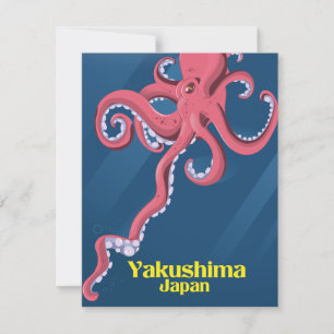 Yakushima Japan Reiseplakat