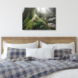 Yakushima Moss Forest 'Breath of Life' | Biophilic Leinwanddruck