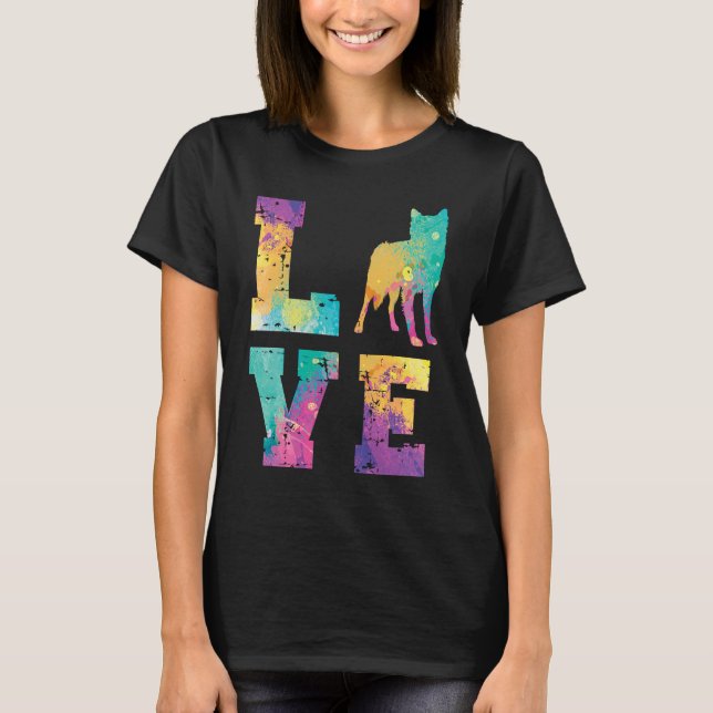 Yakutskaya Laika Love T-Shirt (Vorderseite)