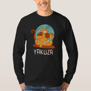 Yakuza Katze Gokudo japanische Mafia Katana Japan T-Shirt