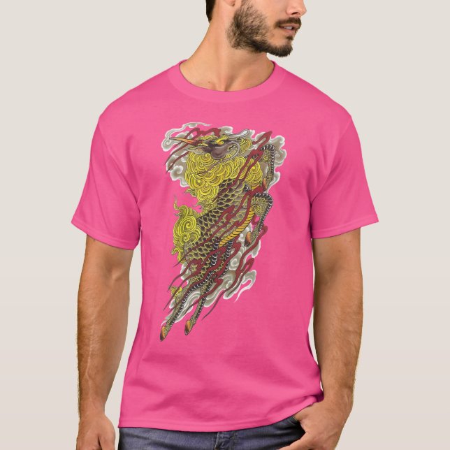 Yakuza Mine Tattoo T-Shirt (Vorderseite)
