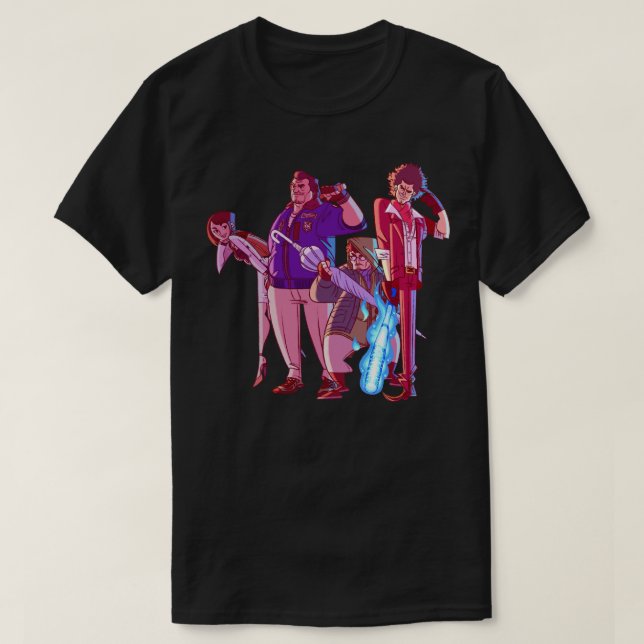 Yakuza wie ein Drachenwerk T-Shirt (Design vorne)