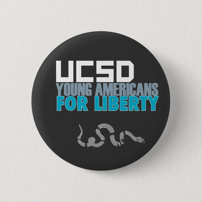 YAL-UCSD Knopf Button (Vorderseite)