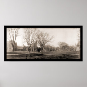 Yale Campus Birdseye Foto 1902 Poster