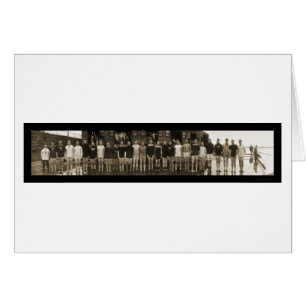 Yale Crew Team & Subs Großes Foto 1910