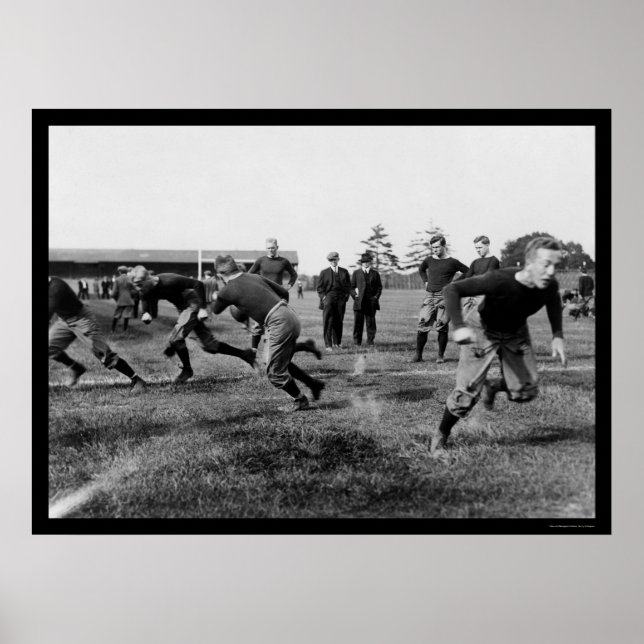 Yale Football Practice 1912 Poster (Vorne)