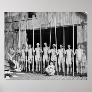 Yale Freshman Crew: 1916 Poster